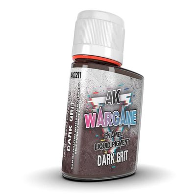 AK WARGAME Liquid PIGMENTS AK1211 Dark Grit (35ml)
