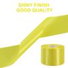 TONIFUL 2 Inch x 25 Yards Wide Light Yellow Satin Ribbon Solid Fabric Ribbon for Gift Wrapping Crafts Chair Sash Eternal Flower Invitation Cards Hair Bows Sewing Party Wedding Decoration view 3