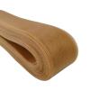 Abbaoww 50 Yards Soft Brown Horsehair Braid 2 Inch Wide for Sewing Wedding Dress Dance Formal Dress Accessories Skirt Shaping Trimming view 1