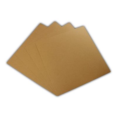 15 EcoSwift 12x12 Chipboard Cardboard Craft Scrapbook Material Scrapbooking Packaging Sheets Shipping Pads Inserts 12 inch x 12 inch Chip Board