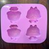 DISNEY CHIP AND DALE RESUCE RANGERS SILICONE PAN CUPCAKE SOAP CRAYON MOLD view 3