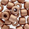 Essentials by Leisure Arts Czech Rola Bead Opaque Metallic Copper 6.2mm 10gm Czech Glass Beads for Jewelry Making, Czech Beads for DIY Bracelets, Necklaces, and Craft Projects view 2