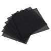 PATIKIL 14 Count Cross Stitch Cloth 10" x 10", 6 Pack Embroidery Cotton Fabric for DIY Needlework, Black view 1