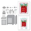 Spellbinders Etched Dies - Parcel & Post Mailbox view 1