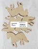 Essentials By Leisure Arts Arts Flat Wood Shape 24pc Pony view 2