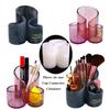 Resin Pen Mold CXUEMH Pen Holder Mold with 3 Slots Silicone Molds for Makeup Container, Brushes Holder, Jewelry Organizer, Unique Epoxy Mold for Resin Craft Desktop Decor (White) view 2