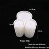 Resin Pen Mold CXUEMH Pen Holder Mold with 3 Slots Silicone Molds for Makeup Container, Brushes Holder, Jewelry Organizer, Unique Epoxy Mold for Resin Craft Desktop Decor (White) view 4