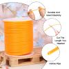 PH PandaHall Pandahall 27.4 Yards/Roll 3mm Hollow Pipe Tubuing Rubber Cord with 1.5mm Hole Tube Plasic Spool (Orange) view 2