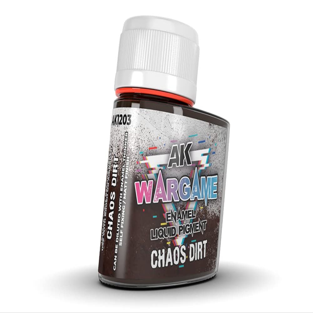 AK WARGAME Liquid PIGMENTS AK1203 Chaos Dirt (35ml)