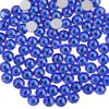 Beadsland 2880pcs Flat Back Crystal Rhinestones Round Gems for Nail Art and Craft Glue Fix,Sapphire,SS4,1.5-1.7mm view 1
