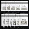Beadsland 2880pcs Flat Back Crystal Rhinestones Round Gems for Nail Art and Craft Glue Fix,Montana,SS4,1.5-1.7mm view 4