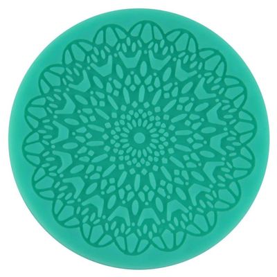 Silicone Molds DIY Round Blossoms Silicone Molds for Baking Handmade Baking Tools for Cake Fondant Biscuit Cookies Sugar Pudding Chocolate Hard Candies Dessert Candle Soap Polymer Clay