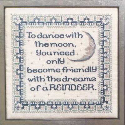 Rosewood Manor X-1107 Reindeer Dreams Chart by Karen Kluba