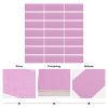 Beavorty 50pcs Glitter Eyelash Paper Cards for Storage Boxes Holographic Background for False Eyelashes Display Bottom Cards for Retail Use view 3