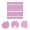Beavorty 50pcs Glitter Eyelash Paper Cards for Storage Boxes Holographic Background for False Eyelashes Display Bottom Cards for Retail Use view 4