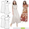 Style Arc Sewing Pattern - Trinnie Woven Dress (Sizes 10-22) view 1
