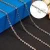 COGCHARGER 5M Stainless Steel Curb Chains Multi-Color Chain DIY Jewelry Set Making Kit for Jewelry Necklace Bracelet Earring Making Crafts view 3