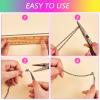 COGCHARGER 5M Stainless Steel Curb Chains Multi-Color Chain DIY Jewelry Set Making Kit for Jewelry Necklace Bracelet Earring Making Crafts view 4