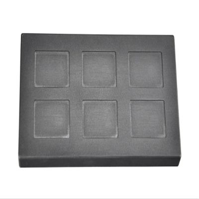 5 Gram Multi Cavity Gold Rectangular Graphite Ingot Mold Metal Melting Casting Refining Scrap Jewelry Making