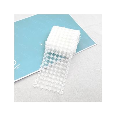 BAN.P 1 Meter Lace Trim Ribbon Silk Vintage White Fabric Lace Wedding Decor Headgear DIY Fabric for Sewing Craft Supplies (Color : 3, Size : 1 Meter)
