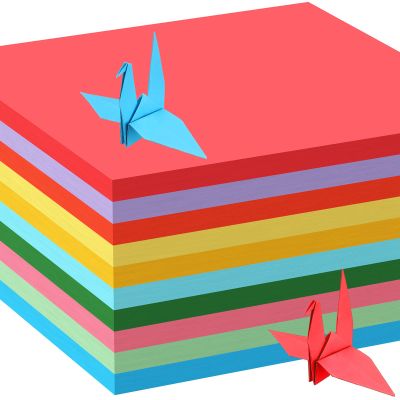 Yexiya 400 Sheets Colored Construction Paper, A4 Craft Paper Bulk for Back to School 10 Assorted Colors Crafts Supplies for DIY Projects, Scrapbooking, Origami Party, 8.3 x 11.9 Inches
