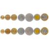 7 Coins from Portugal | Portuguese Coin Set Collection 1 5 10 20 50 100 200 Escudos | 1986-2001 | Pedro Nunes | Garcia De Orta | Ship | Nautical Compass view 1