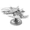 Fascinations Metal Earth Batman 1989 Movie Batwing 3D Metal Model Kit Bundle with Tweezers view 3