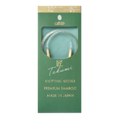 Clover 45-910 Takumi Circular Needles, S, 39.4 inches (100 cm), No. 10