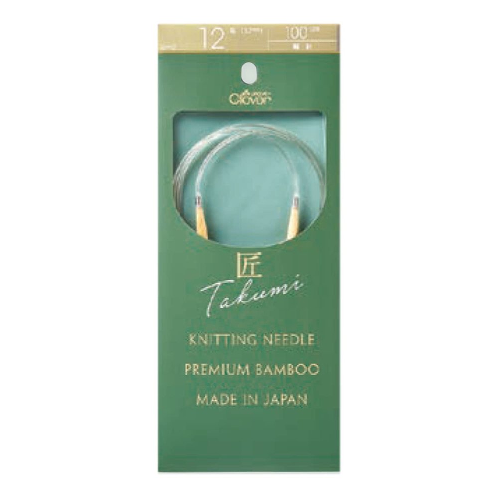 Clover 45-910 Takumi Circular Needles, S, 39.4 inches (100 cm), No. 10