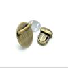 3dancraftit Press Tongue Thumb Latch Lock Clutch Purse Handbag Bag Lock Zinc alloying for Purse Bag Wallet Clutch Making 1.02" X 1.41" (26mm x 36mm) Anti Bronze E59 view 3