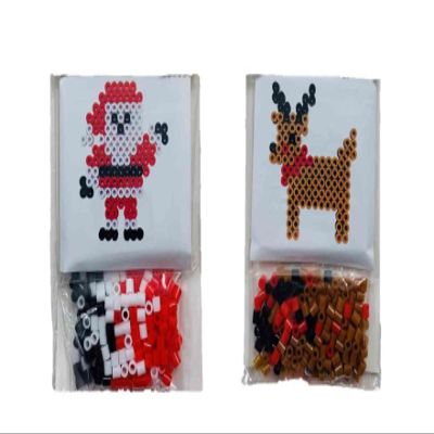 Meggan's Warehouse Christmas Melty Bead 2 Pack (Santa, Reindeer)