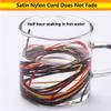 2 mm 330 Feet Satin Nylon Cord String for Jewelry Making Bracelet Necklaces Beading Thread Rattail Macrame Kumihimo Chinese Knot Craft view 3