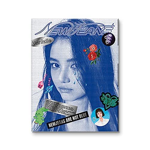 DREAMUS Jeans Jeans 1st EP Album Bluebook Version CD+Mini Poster On Pack+Log Book+Pin-up Book+Phoning Manual Book+ID Card+Sticker Pack+Photocard+Tracking Sealed (DANIELLE Version)