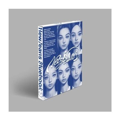 DREAMUS NewJeans New Jeans 1st EP Album Bluebook Version CD+Mini Poster On Pack+Log Book+Pin-up Book+Phoning Manual Book+ID Card+Sticker Pack+Photocard+Tracking Sealed (NEWJEANS Version)
