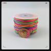 Glory Qin 109 Yards Nylon Rope Decorative Rope Beaded String Kumihimo, Beaded, Tassel, Jewelry Making Chinese Knot (0.8mm, Rainbow) view 2
