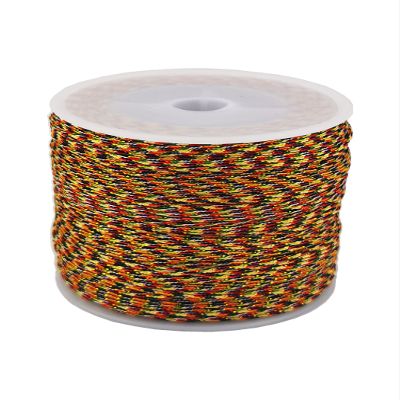Glory Qin 109 Yards Nylon Rope Decorative Rope Beaded String Kumihimo, Beaded, Tassel, Jewelry Making Chinese Knot (0.8mm, Mix Color)