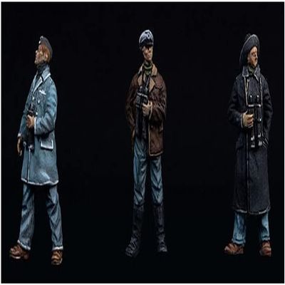 Blackdog 1/72 WWII German Submarine Crew Set No.1 Plastic Model Parts HAUT72141