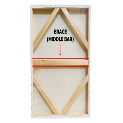 40" 50 PK Bulk Discount 0.75" Canvas Brace Bar Wood Frame for Canvas Stretching.Canvas Stretcher Frames.Brace Bar for Needlework.Oil Paintings.Extra Large Canvas Brace Bar Custom Size 20-72"