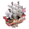ki-gu-mi One Piece Red Force Ship Model - One Piece Model Kit Series - Japanese Miniature Wooden 3D Puzzle for Adults and Teens - Fun DIY Wood Craft Kits for Adults and Kids view 1