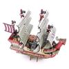 ki-gu-mi One Piece Red Force Ship Model - One Piece Model Kit Series - Japanese Miniature Wooden 3D Puzzle for Adults and Teens - Fun DIY Wood Craft Kits for Adults and Kids view 4