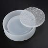 1 Set Ashtray Mold DIY Crystal Epoxy Mould Mirror Surface Silicone Storage Box with Round Base for Resin Casting,Ashtray Resin Molds, DIY Handcrafts, Ashtray Resin Molds, 1 Set Ashtray Mold DIY view 3
