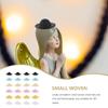 Miniature Doll Straw Hats Collection - 24 Tiny Hats for Dolls view 2