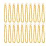 jojofuny 25pcs Mini Gold Necklaces Chains for Doll: Golden Necklace Chains for Doll Dress Up Decor Photo Props, Dollhouse DIY Accessories view 1
