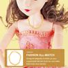 jojofuny 25pcs Mini Gold Necklaces Chains for Doll: Golden Necklace Chains for Doll Dress Up Decor Photo Props, Dollhouse DIY Accessories view 4