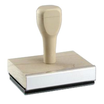 Infusion Free Your Heart from Hatred Rubber Stamp, 1 X 2 Wood Stamp