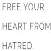 Infusion Free Your Heart from Hatred Rubber Stamp, 1 X 2 Wood Stamp view 2