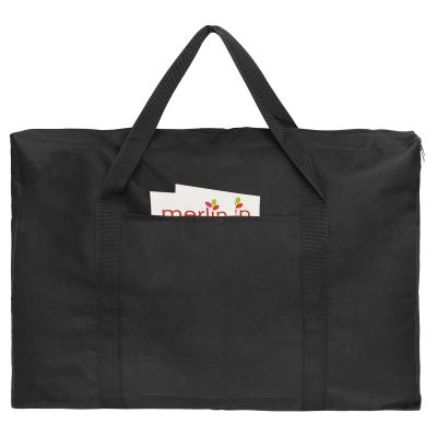 Cupohus 19" x 25" Lightweight Art Portfolio Bag (Edition 2.0) with Outer Pockets and Handle, Student Carry Transport Storage Bag for 18" x 24" Artworks