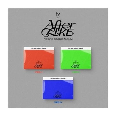 DREAMUS IVE After Live 3rd Single Album PHOTOBOOK Version CD+Folding Poster On Pack+Photobook+Photocard+Postcard+Tracking Sealed (SET(1+2+3))