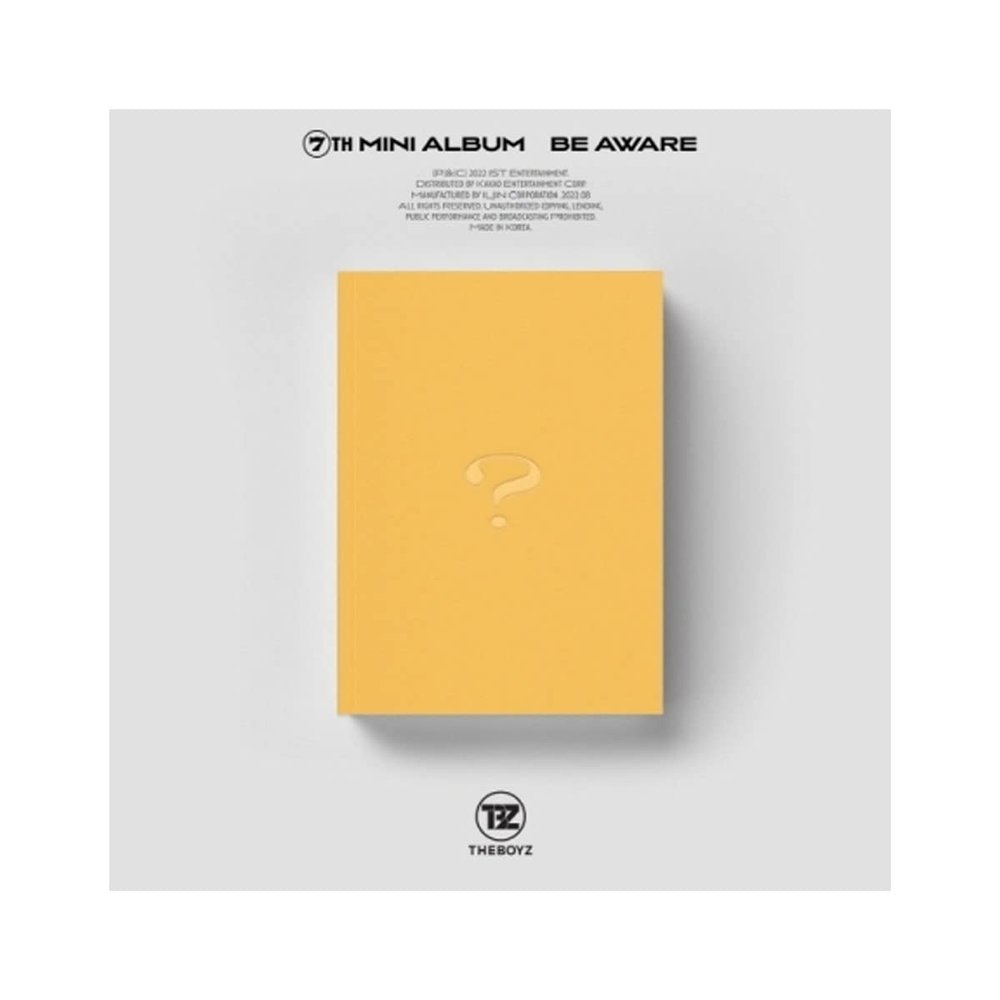 DREAMUS BOYZ 7th Mini Album - BE AWARE (Desire Ver.) Album 188 x 258mm