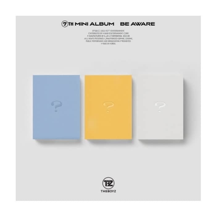 DREAMUS THE BOYZ BE AWARE 7th Mini Album CD+Photobook+Lyric Paper+Photocard+Selfie+Special Kit+Tracking Sealed (Random)